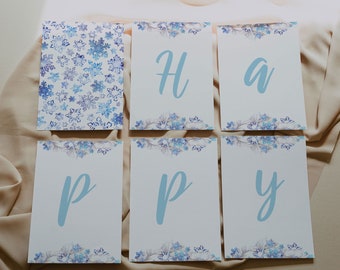 Frozen 2 Birthday Banner, Frozen 2 Birthday Decoration, Frozen Birthday Party, Frozen Banner, Frozen Party, Girl Birthday, Printable, A013