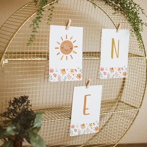 Sunshine Kinderstoel Banner, 1e verjaardag Je bent mijn Sunshine Party, Sunshine Verjaardag Decor, Smash Cake, Sunshine Kinderstoel Banner, A050