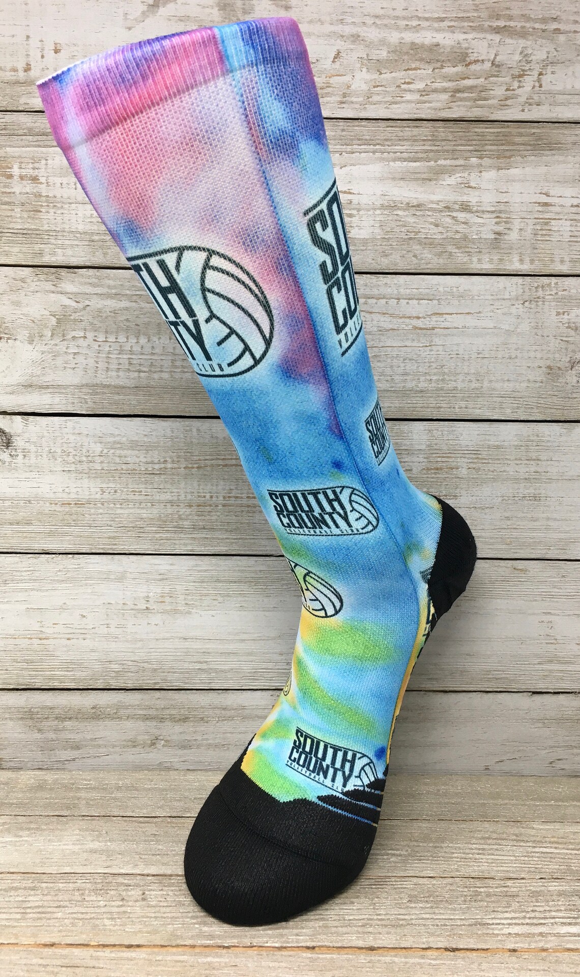 Custom Sports Team Socks Custom Athletic Socks Sports Etsy