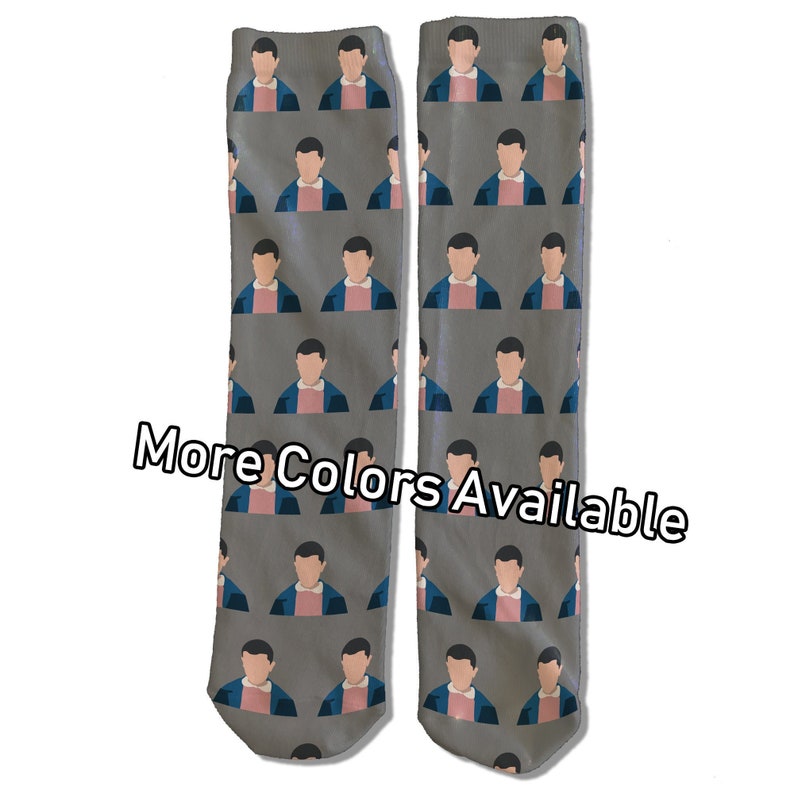 Easter Easter Socks Stranger Things Cool Socks Eleven Stranger Things Character Socks Easter Gift Millie Bobby Brown