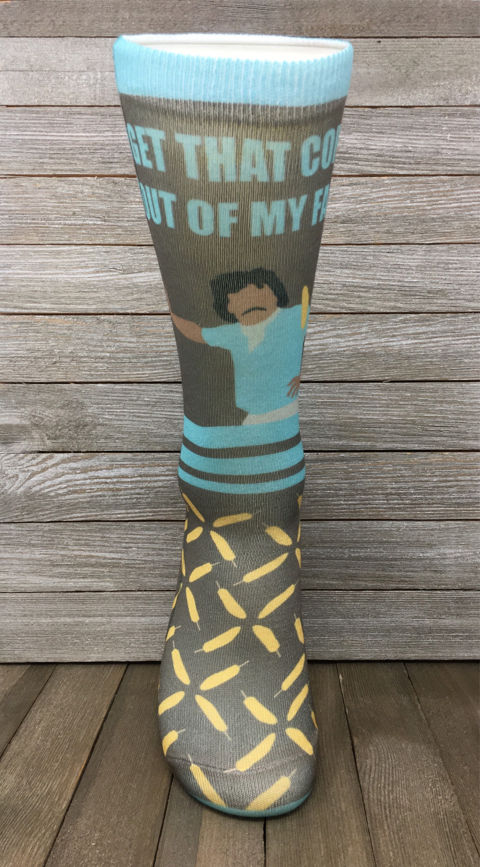 Nacho Libre | Get That Corn Out of My Face Gift Socks | Nacho Libre P…