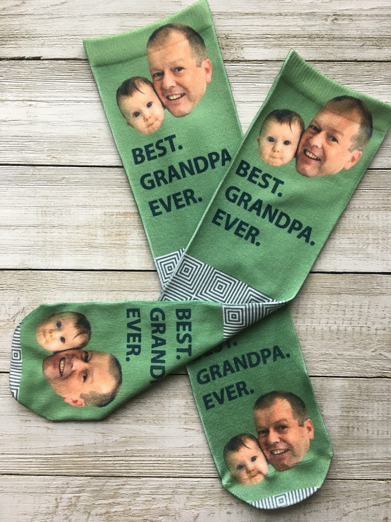 Your grandpa is humorous and he loves funny things. Let’s buy give him these custom photo socks as a cool gift on this fathers day. Just add your favorite person's face to create unique socks in your style. Your grandpa will be impressed when he sees this gift for the first time.