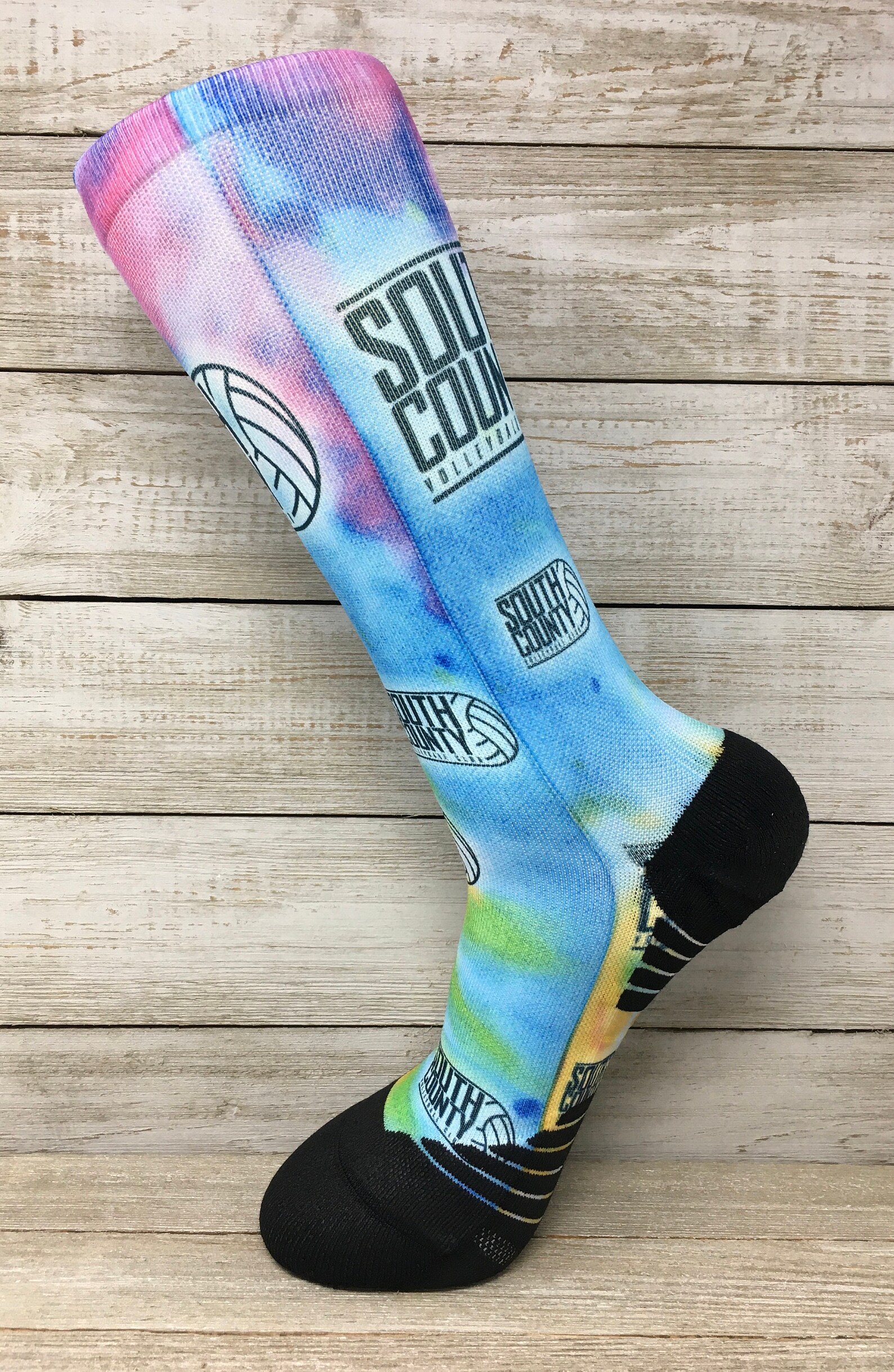 Custom Sports Team Socks Custom Athletic Socks Sports Etsy