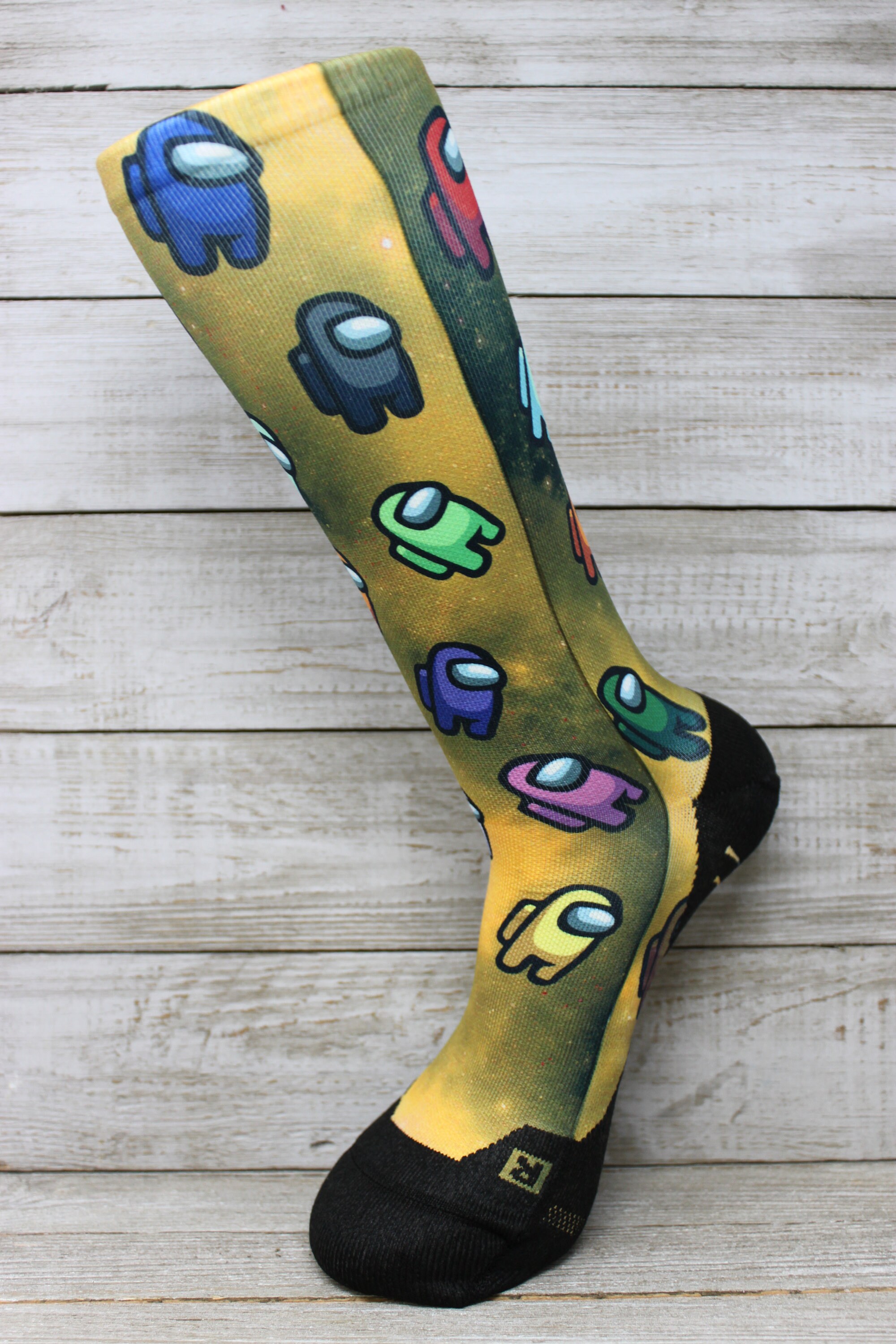 Among Us Socks Among Us Game Socks Among Us Gift Among Etsy