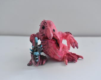 Blobfish Ichtyoid, Mini Fish Figurine, Hand-painted 3d-printed Collectible