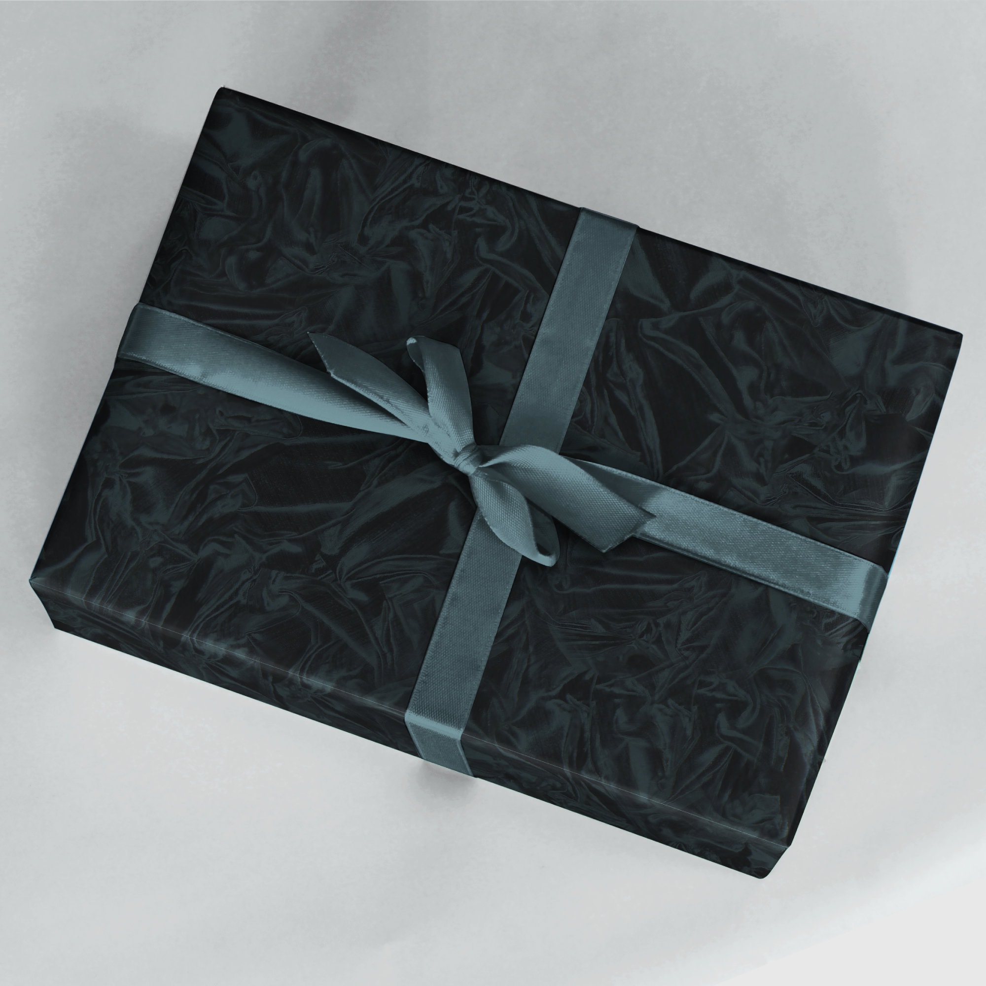 Black Gift Boxes Wrapping Paper 