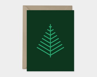 Minimal Holiday Multi-Cards, Set of 12 Modern Blank Cards, Set of 6 Modern Holiday Cards, Simple Holiday Cards, Christmas Cards