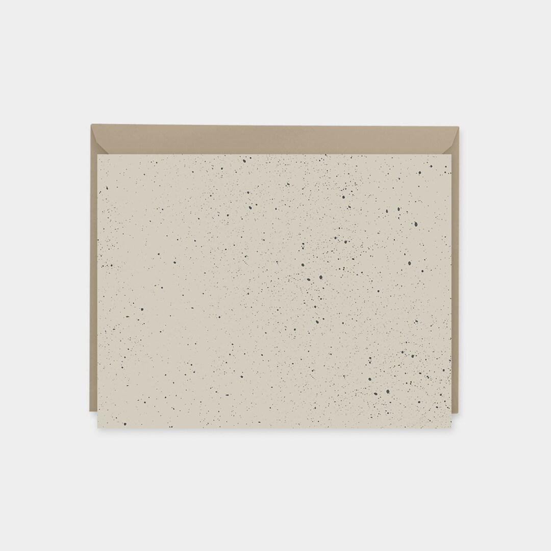Speckled Texture Note Cards Elegant Note Cards Personalized - Etsy