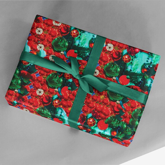 Black Pearlescent Gift Wrap