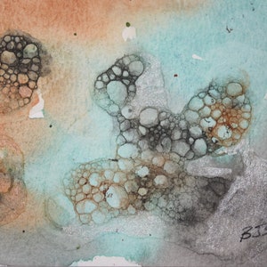 hand painted watercolor greeting card set
