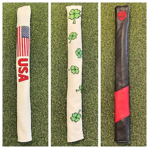 Golf Alignment Stick Cover (Fits Up To 3 Alignment Sticks) - Choose Style