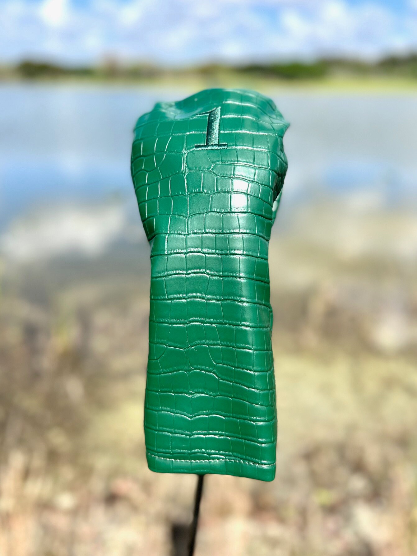 LIMITED EDITION Custom Crocodile Print Driver, Fairway Wood  display picture 1