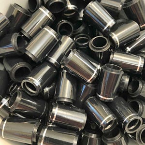 Premium Quality Collared Iron Ferrules With Silver Ring 0.75&quot; .355 or .370