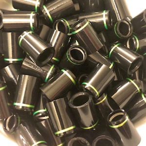 Premium Quality Iron Ferrules Black w/ Green Ring 0.75&quot; - Choose .355 or .370