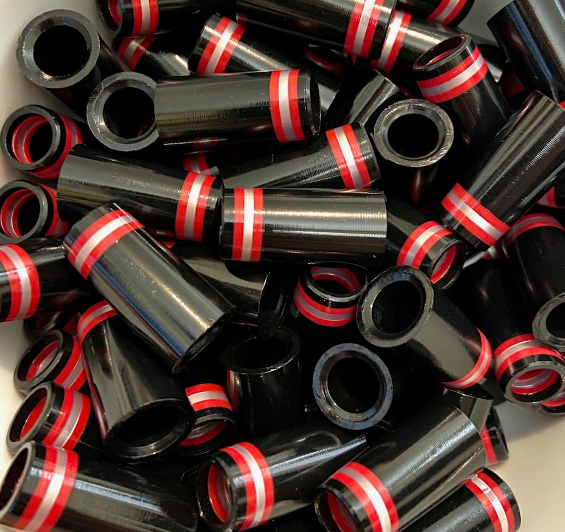 Premium Quality Golf Iron Ferrules Black W/ Red & Silver Rings 1 Etsy