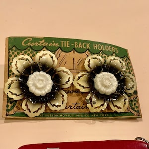 Curtain Tie-Back Holder Pins