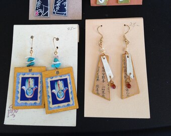Lightweight Collage Earrings-Group 1