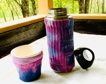 Upcycled Cup Sleeve for hot or cold