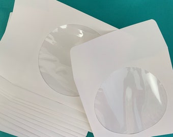 25 CD Window Envelopes