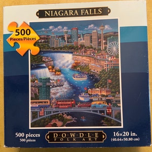 Dowdle Niagara Falls 500-Piece Jigsaw Puzzle
