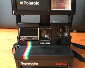 Vintage Polaroid Supercolor 635CL Camera