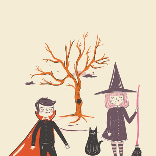 Art Gallery Fabrics - Spooky N’ Sweet - Spooky Squad