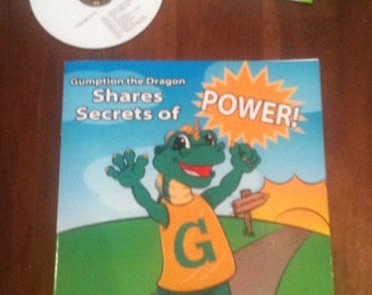 Gumption the Dragon Color-along/Sing-Along Book + CD Set (2015, CD/ Paperback)