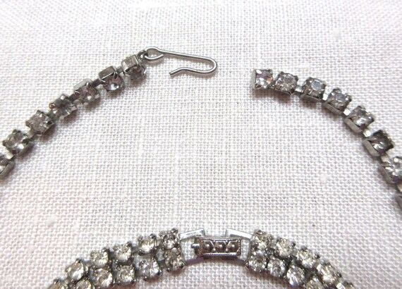 Jewelry set includes rhinestone necklace bracelet… - image 10