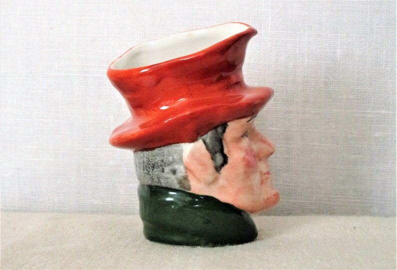 Artone Porcelain Toby Character Mug. Bottom Marked Hand Painted England