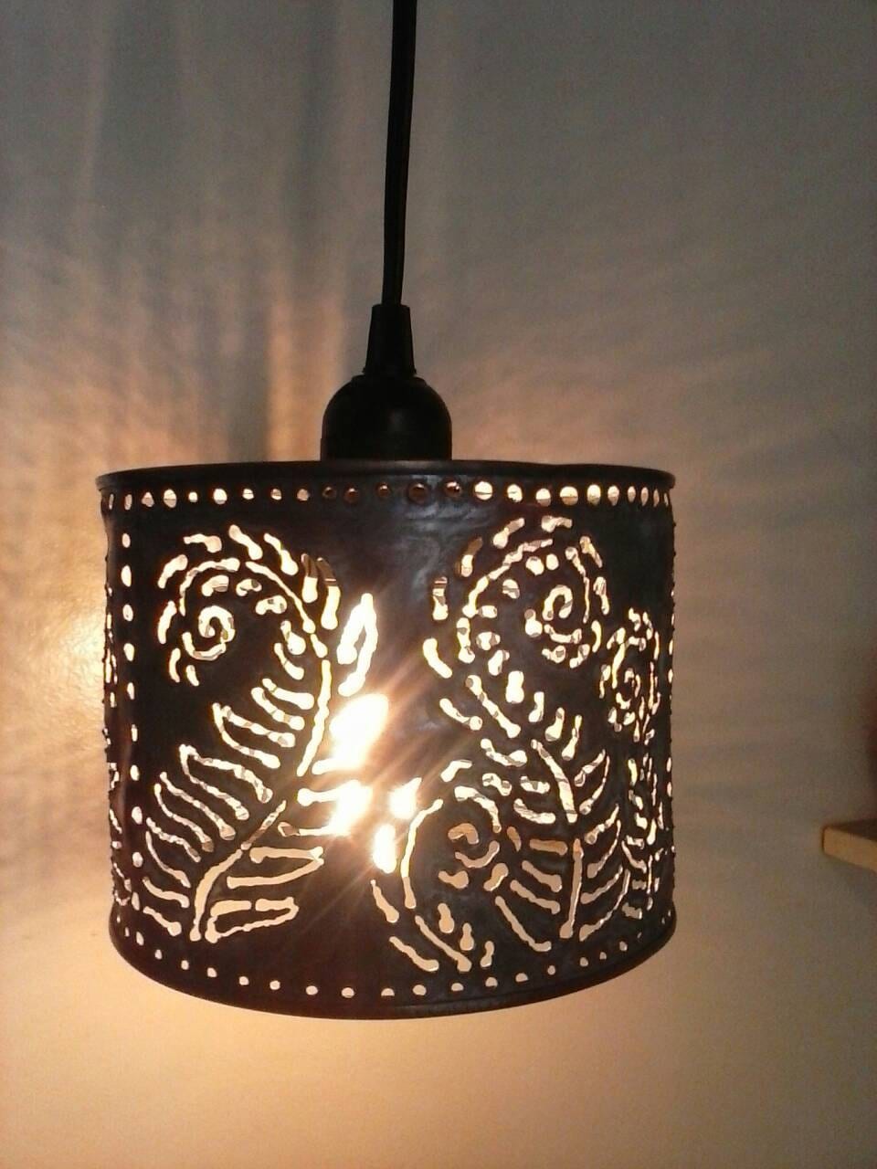 Pendant Lamp Metal Lighting Farmhouseboho Lightingfern