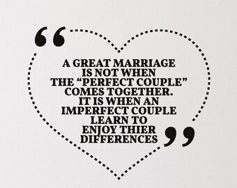Great Marriage Vinyl Wall Decal Wise Quote Master Bedroom Wedding Anniversary Gift Idea Newlyweds Room Decor Art Stickers Mural (#6555di)