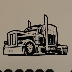 SUV Vinyl Wall Decal American Semi Trucks Car Garage Decor Boys Room Bedroom Decoration Art Stickers Mural (#7193dg)