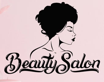 Beautiful Girl Wall Decal - Removable & Waterproof Wall Sticker For Bedroom, Living Room, Salon Decor - View #6
