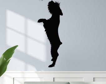 Dog Silhouette Vinyl Wall Decal Pet Care Grooming Salon Veterinary Clinic Vet Puppy Butterfly Groomer Decor Art Stickers Mural (#1546dg)
