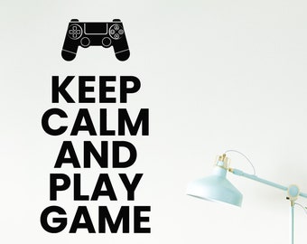 Keep Calm Vinyl Wandaufkleber Kinderzimmer Dekor Kinderzimmer Dekor (#5223dg)