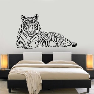 Wall Art Mural Tiger Jungle Africa Nature Amazing Vinyl Decal 1454dz