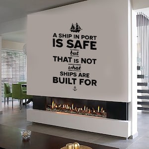 Wall Vinyl Decal Quote Inspirational Words Custom Quotes Center Wall Decor for Your Modern Home (#1067da)