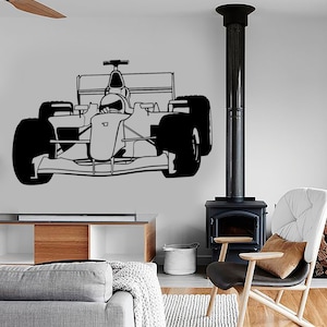 Wall Vinyl Decal Super Kart Karting Formula 1 Speed Racing Amazing Decor 1325dz