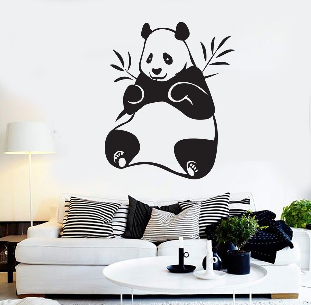 3D Panda Bear 018 Jerry LoFaro Wall Sticker