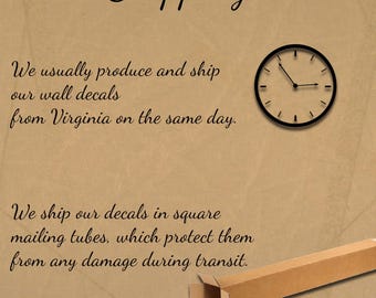 Wall Vinyl Decal Music on World off Quote Teenage Girl in