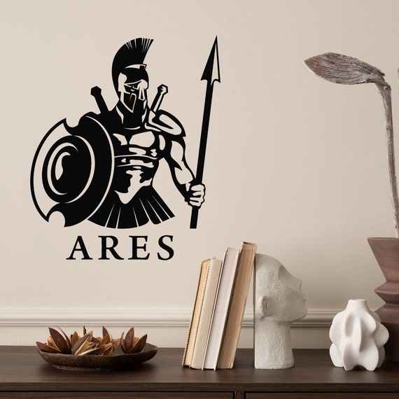  Vinyl Wall Decal Ares God of War Ancient Greece Greek