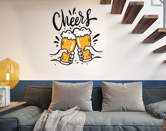 Adesivo da parete per bar: arredamento moderno per cucina e bar - Italia
