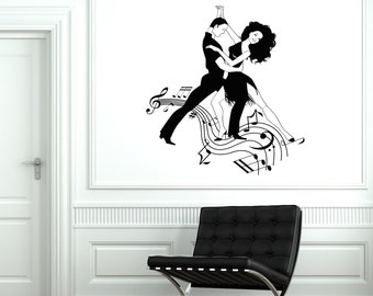 Vintage Butler and Wilson Art Deco Style Oversised Dancing Couple