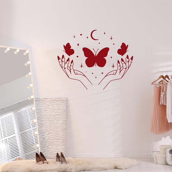 Adesivi Murali Arcobaleno Farfalla Colorata Per La Camera Dei - Foto 10