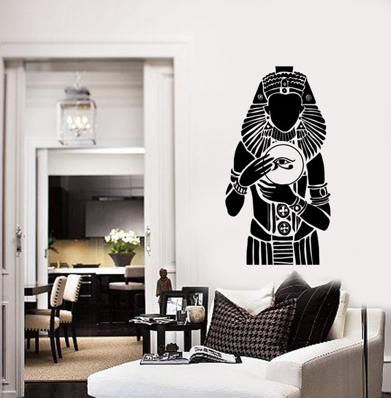Egyptian Vinyl Wall Decal Egypt Eye Of God Room Decoration Idea Stickers Mural 2743da