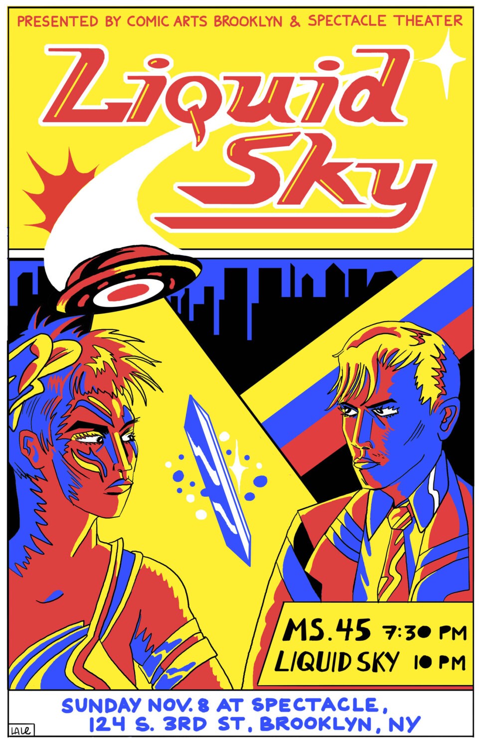 Liquid Sky Poster Etsy