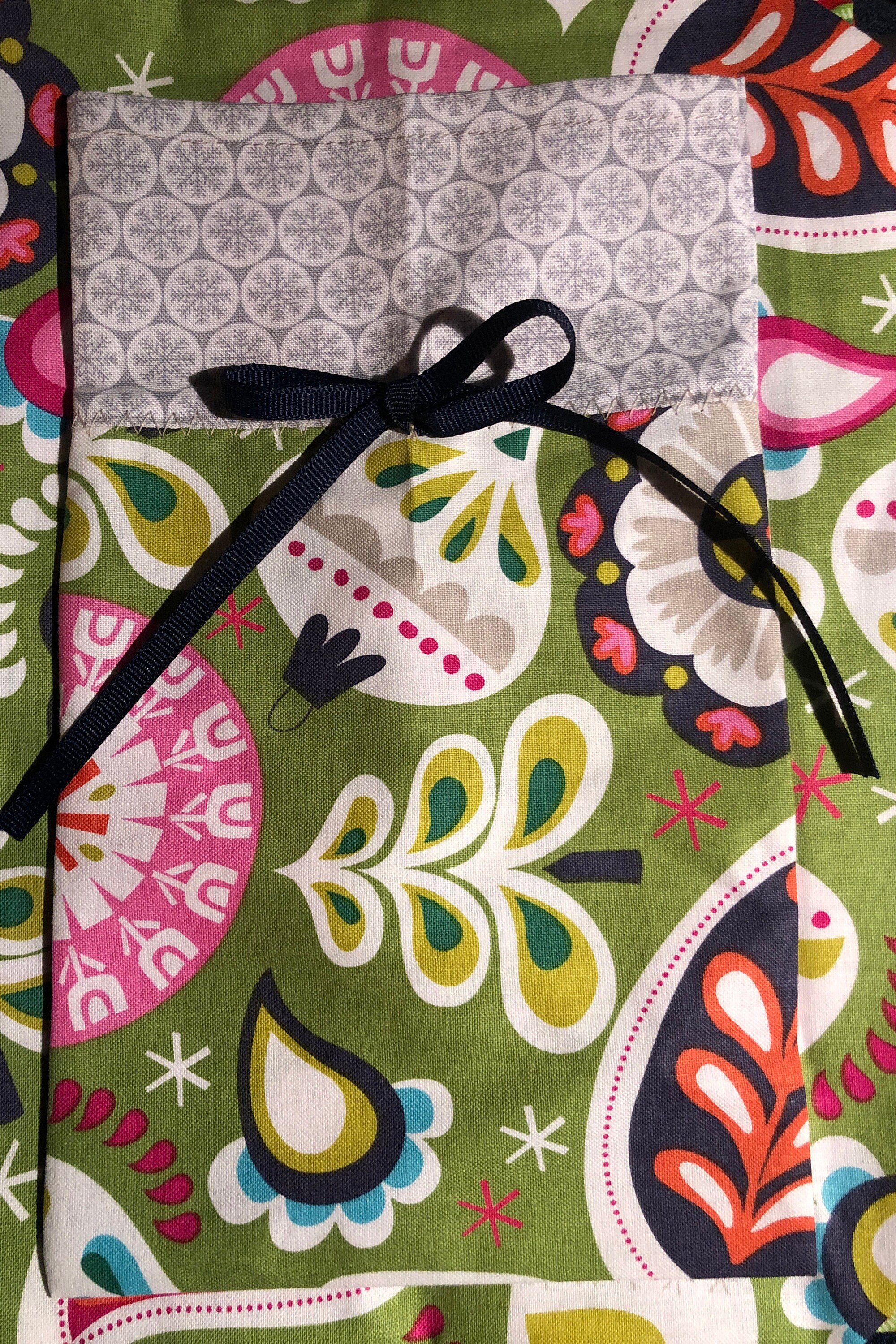 Sustainable living Fabric gift bags EXTRA LARGE reuse year Etsy