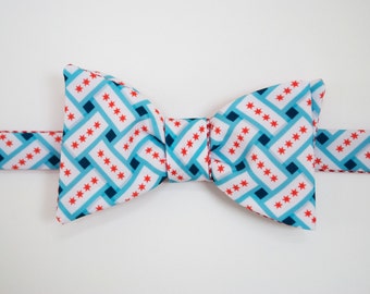 Nœud papillon Chicago Flag