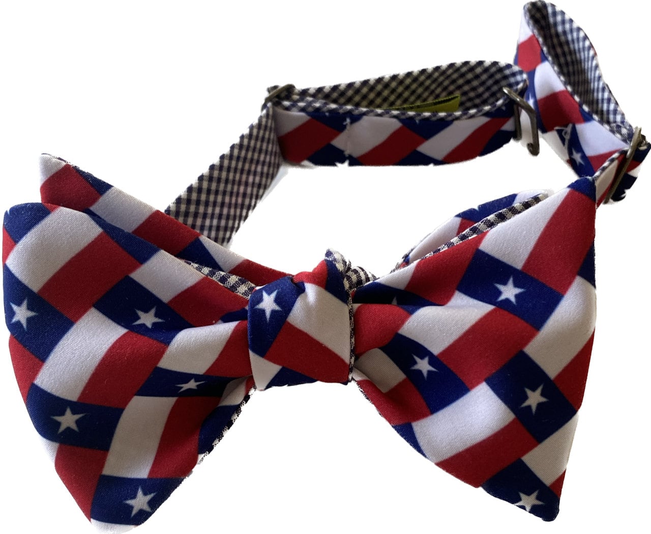 Texas Flag Reversible Bow Tie