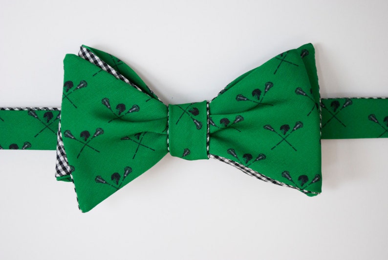 Lacrosse Bow Tie 5 Colors Etsy